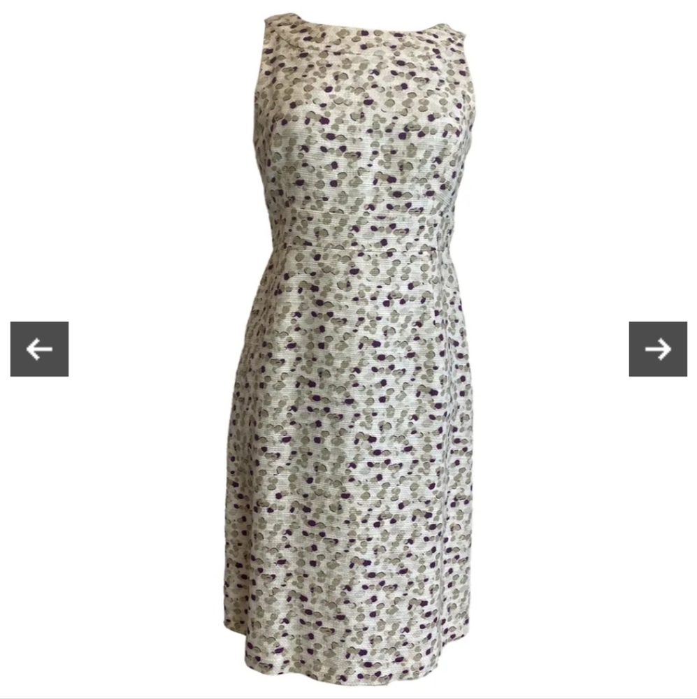 MaxMara Studio Sleeveless Sheath Dress, Cotton and Linen